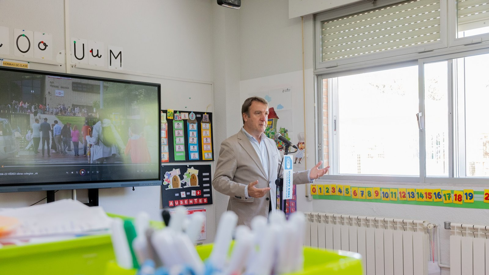 El Ayuntamiento de Tres Cantos invertirá más de 2,5 millones en mejorar sus colegios públicos