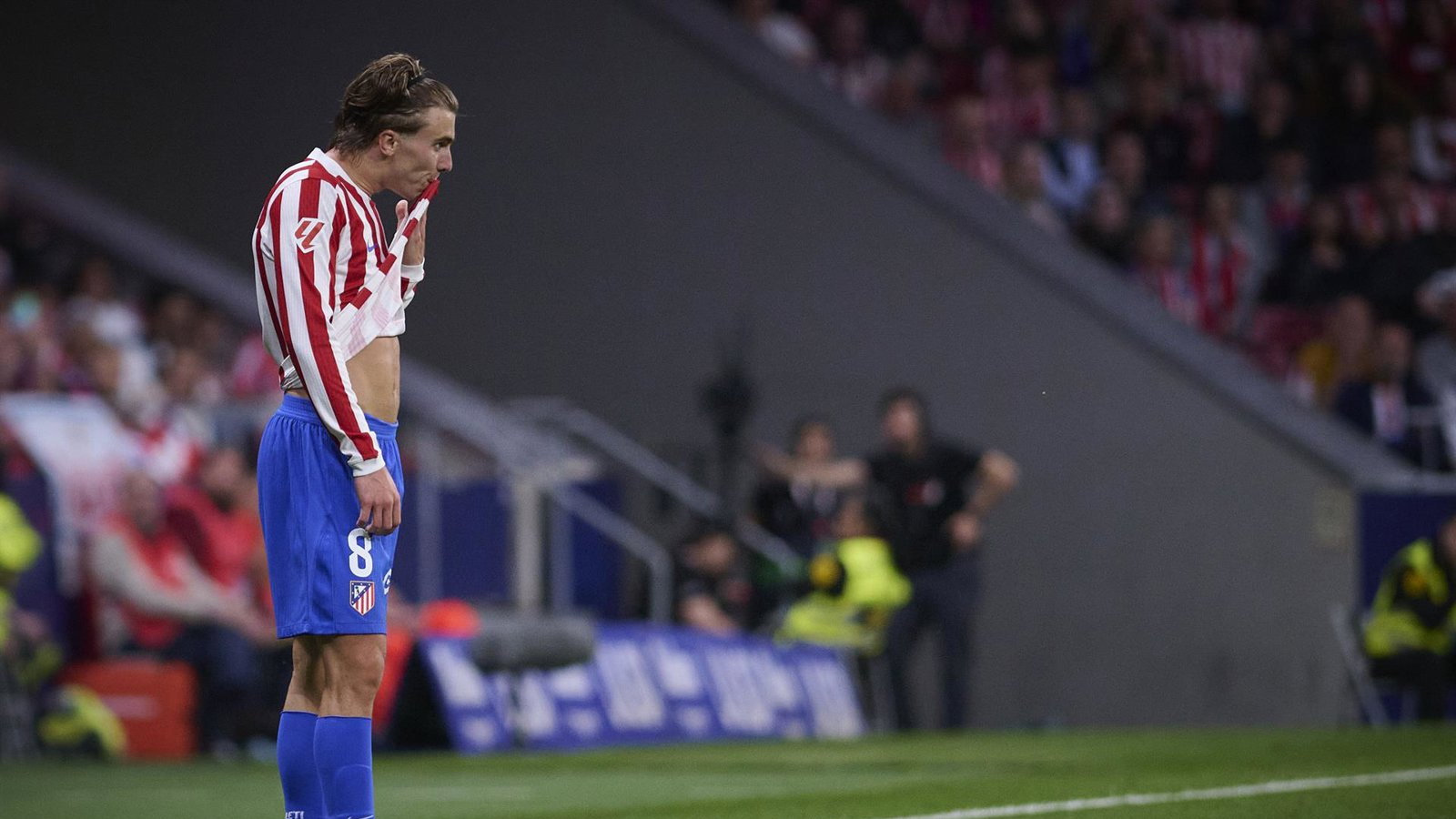 Barrios sufre una lesión muscular y se pierde la ida de semifinales ante el Arsenal