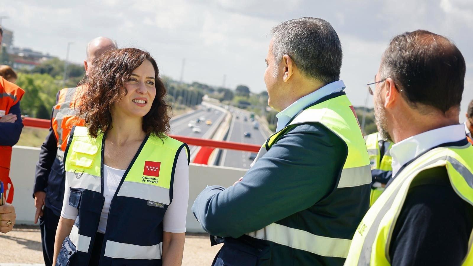 El Gobierno regional anuncia la ampliación de la M-121 y nuevos accesos en Getafe y Fuenlabrada