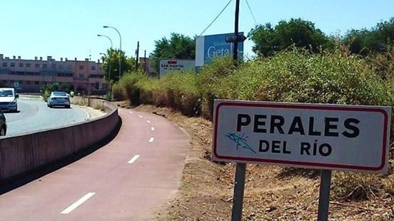 Getafe propone a la Comunidad costear juntos el doble sentido en la vía pecuaria de Perales del Río