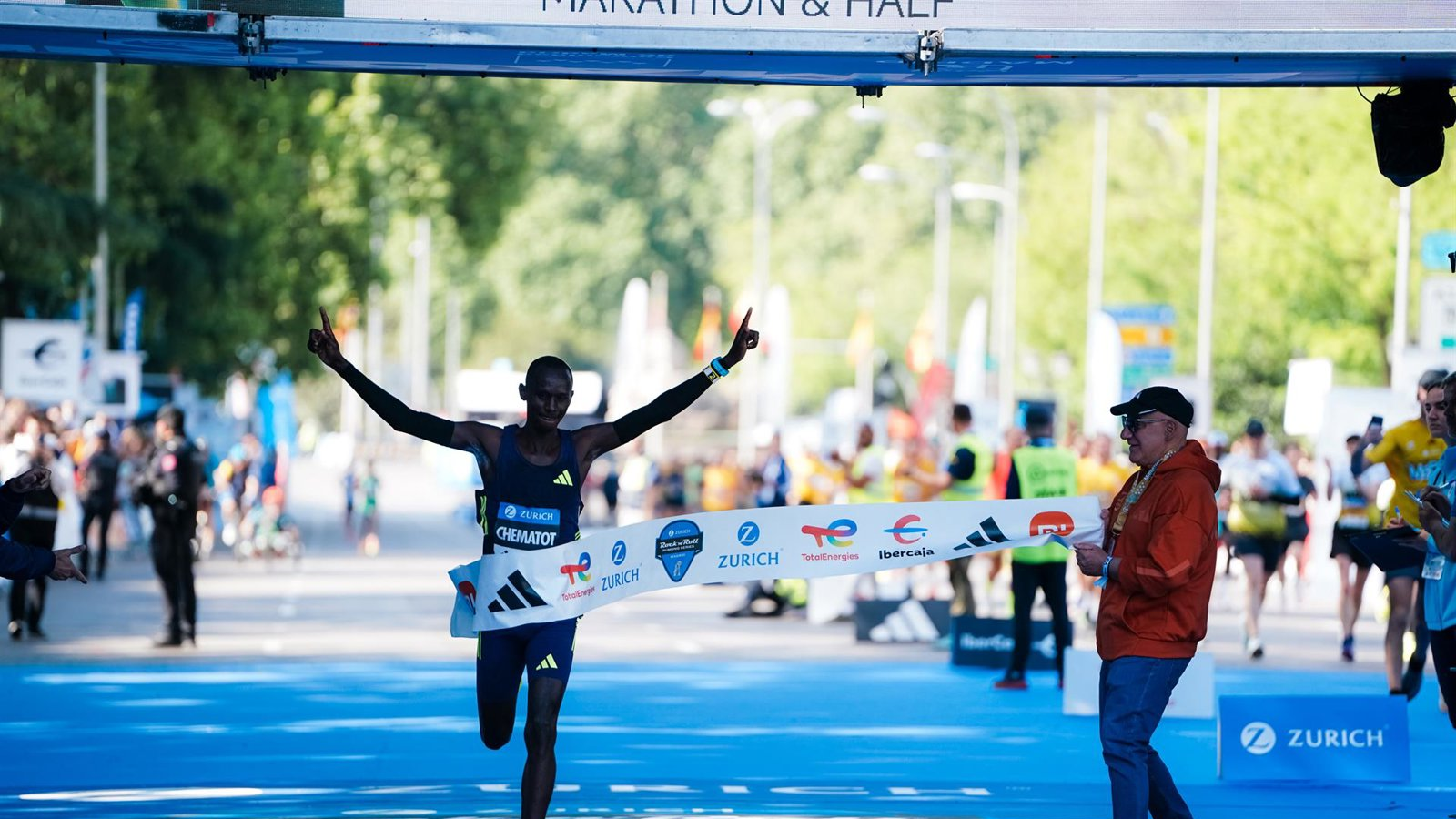 Chematot y Girma reinan en el Maratón de Madrid en una jornada récord con 47.000 corredores