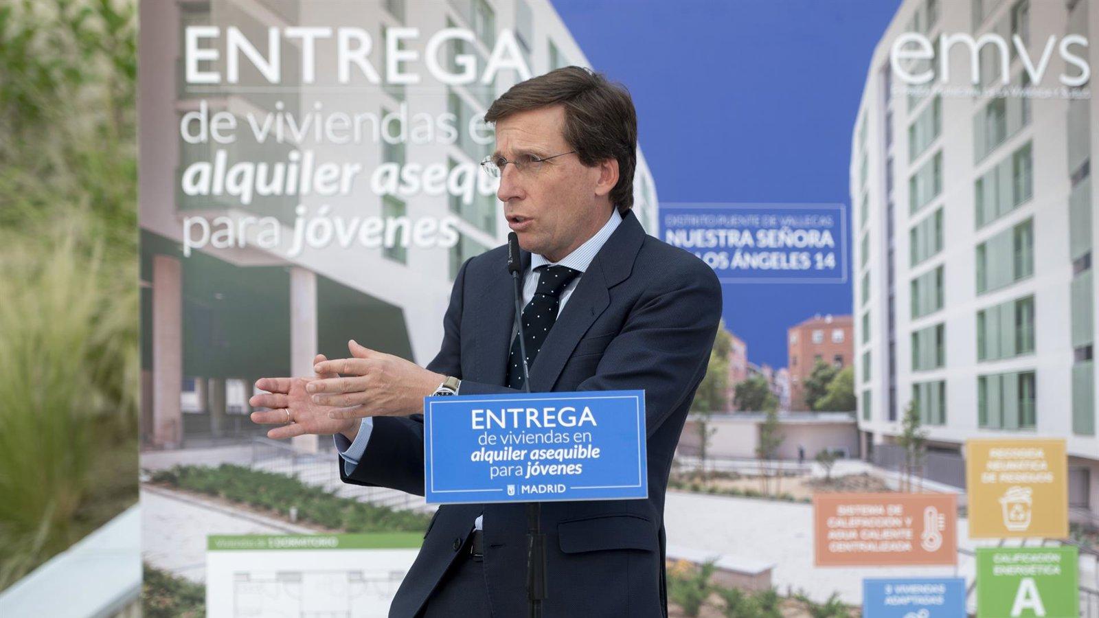 Almeida reformará el reglamento de la EMVS para dar más peso al arraigo en el acceso a vivienda