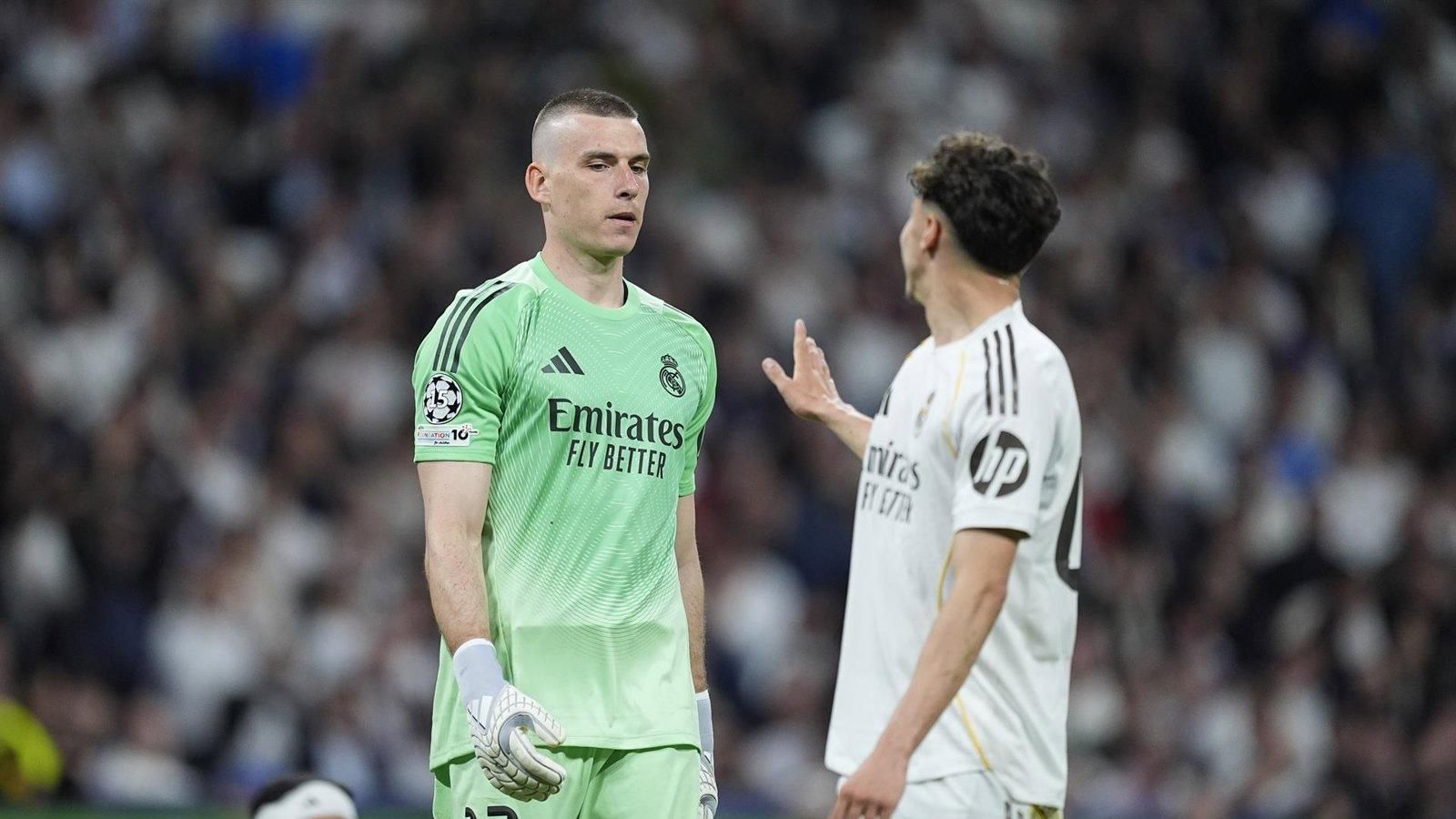 Lunin asegura que el Real Madrid sigue con opciones ante el Bayern