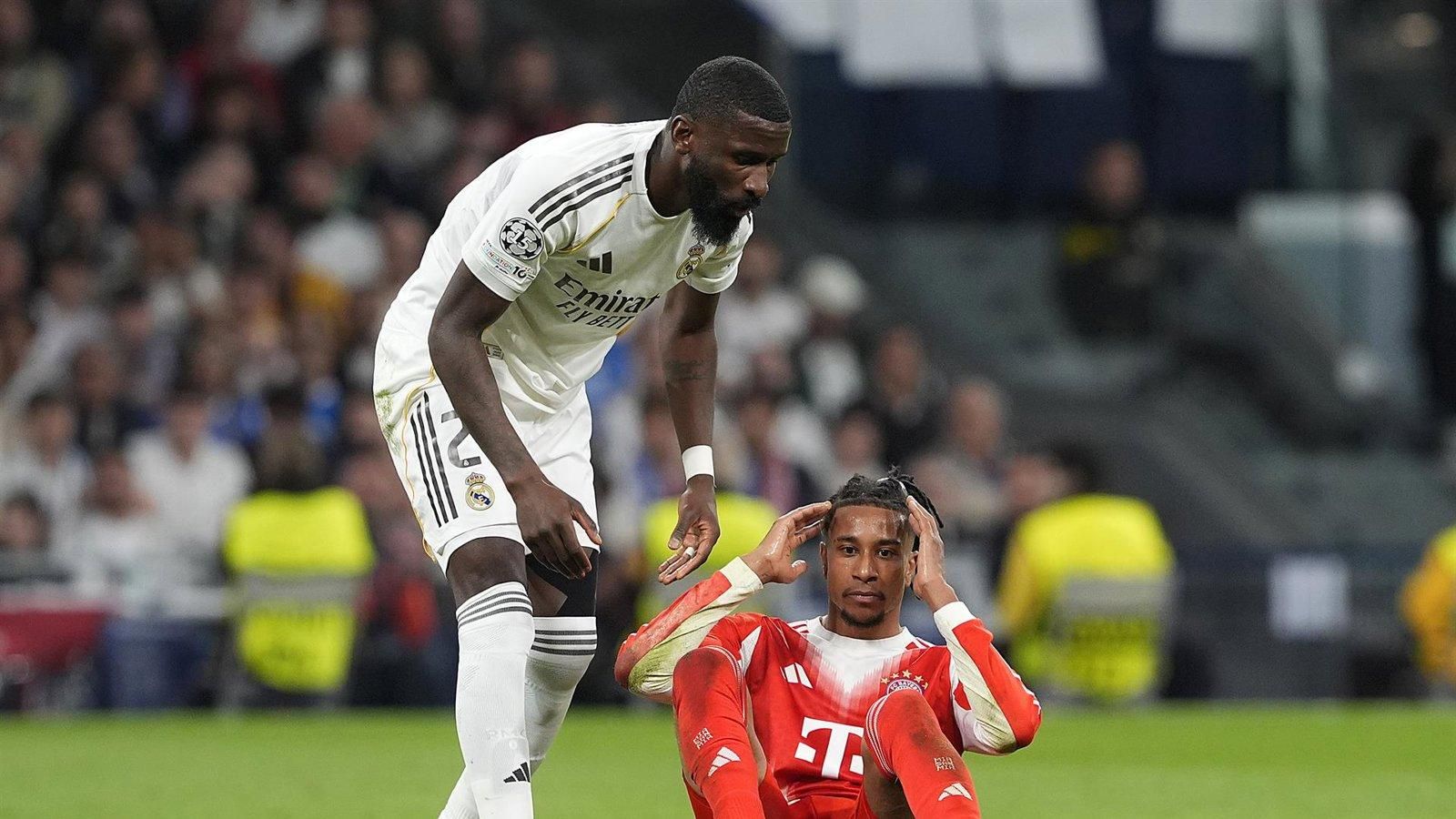 Rüdiger lamenta los errores del Real Madrid ante el Bayern