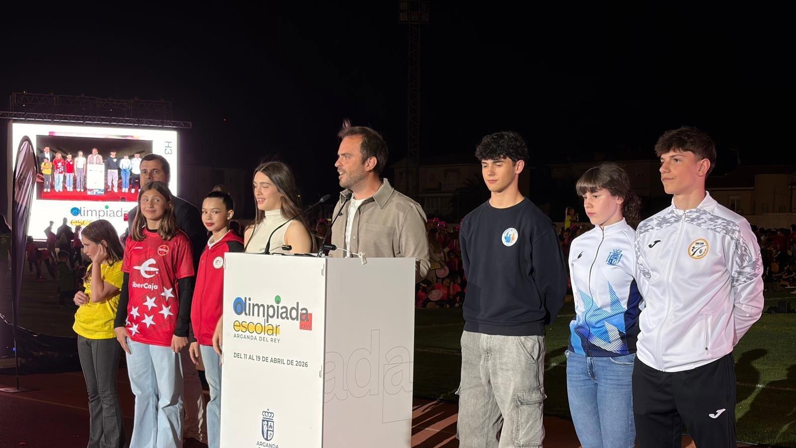 Arganda elige a siete jóvenes deportistas como embajadores de la Olimpiada Escolar