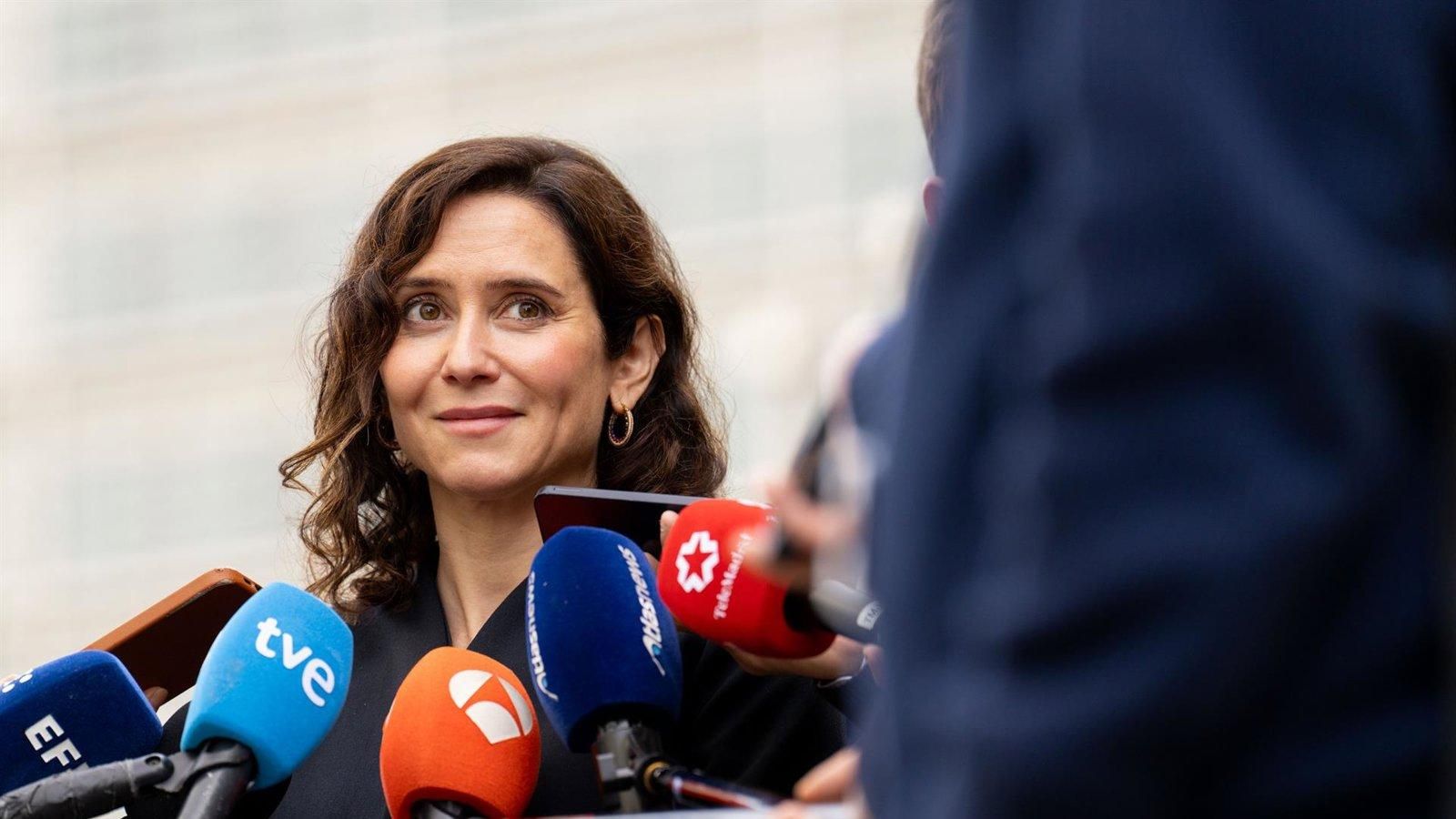 Ayuso reclama a la UE más controles a los productos importados para proteger al campo madrileño