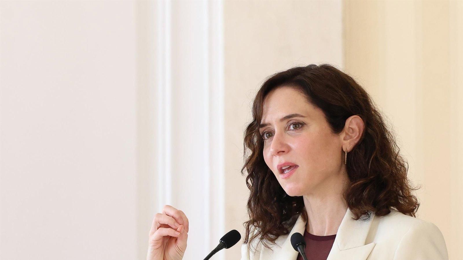 Ayuso celebra que la región lidere la creación de empresas