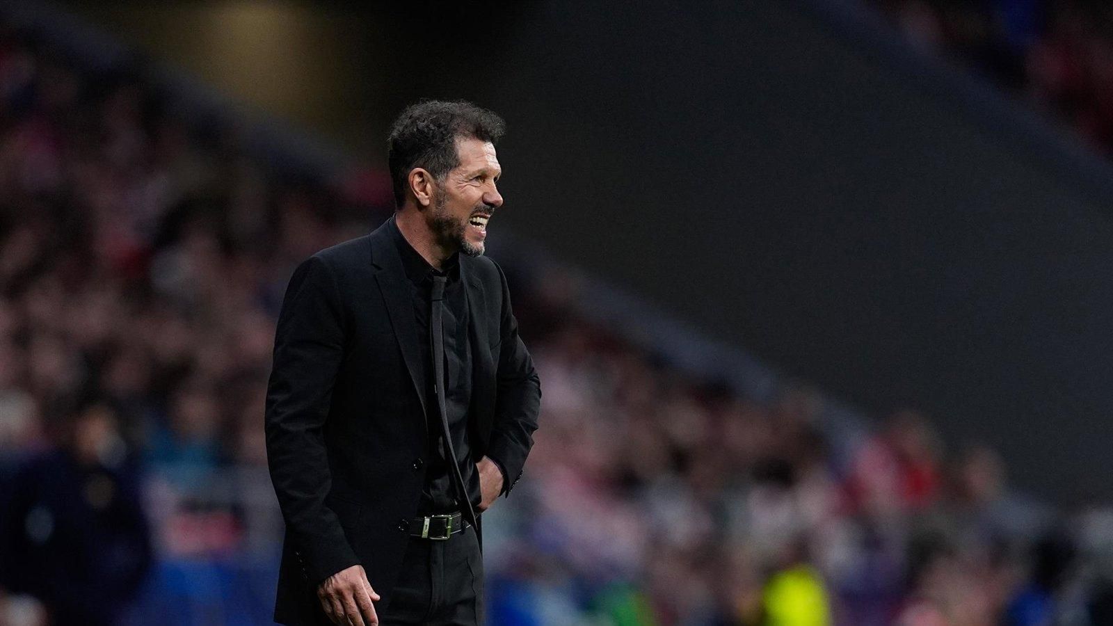 Simeone celebra al Atlético entre los cuatro mejores de Europa