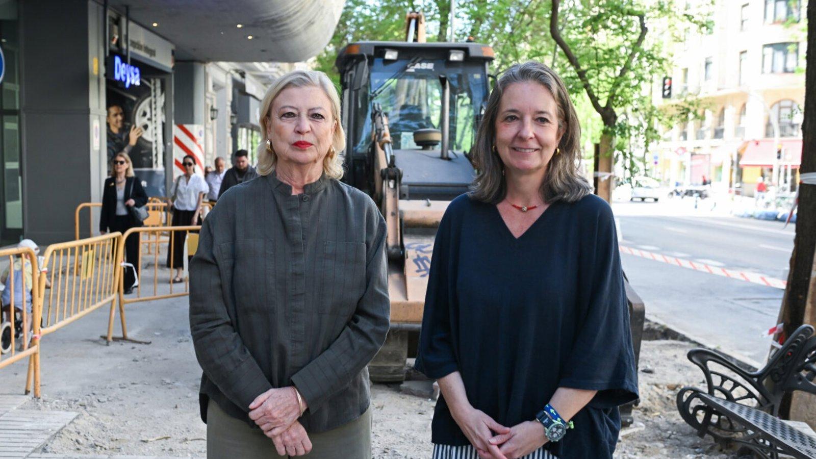 Madrid renueva las aceras de Conde de Peñalver con una inversión de 530.000 euros