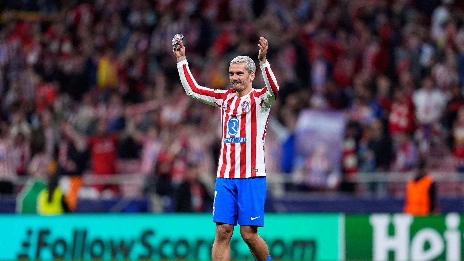 Griezmann afronta su último desafío en la Champions con el Atlético