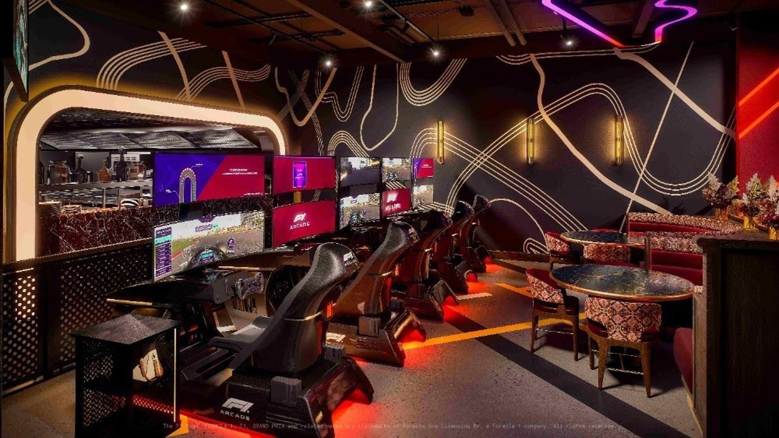 F1 Arcade abrirá en Madrid con más de 65 simuladores