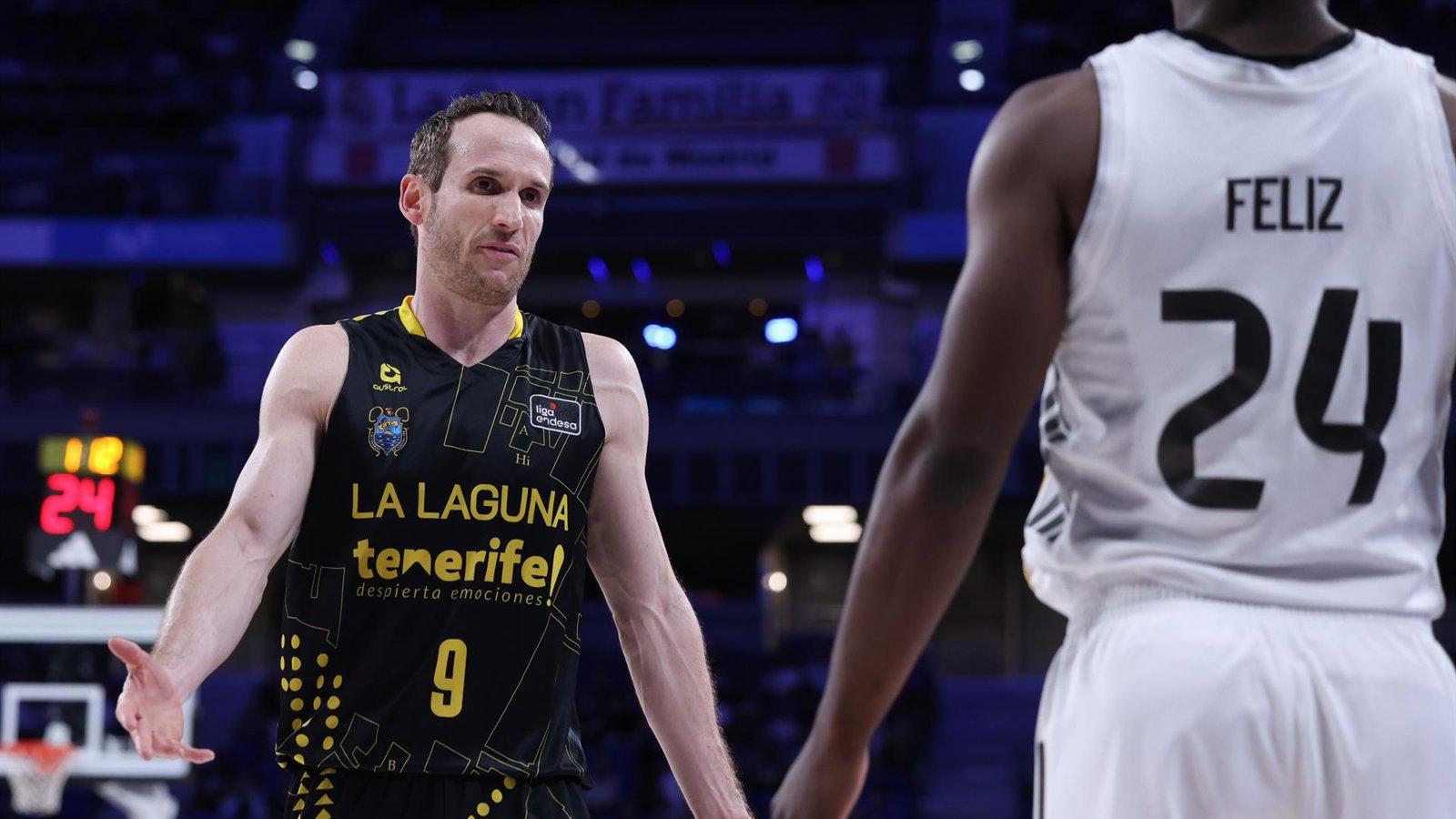 La Laguna Tenerife frena al Real Madrid en la Liga Endesa