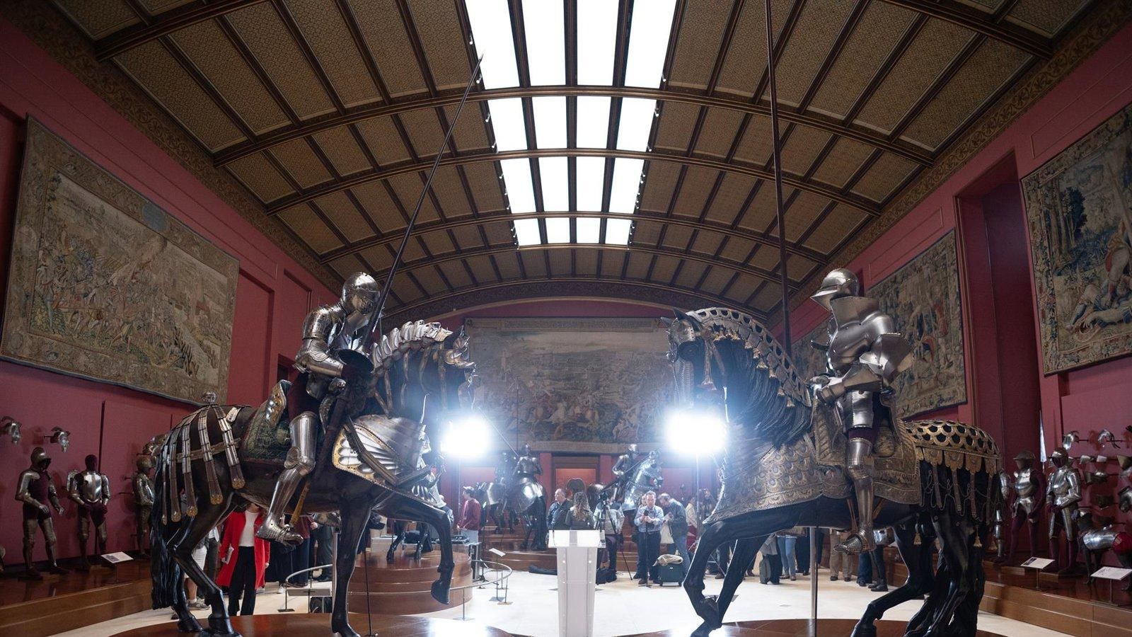 La Real Armería reabre en el Palacio Real tras las obras