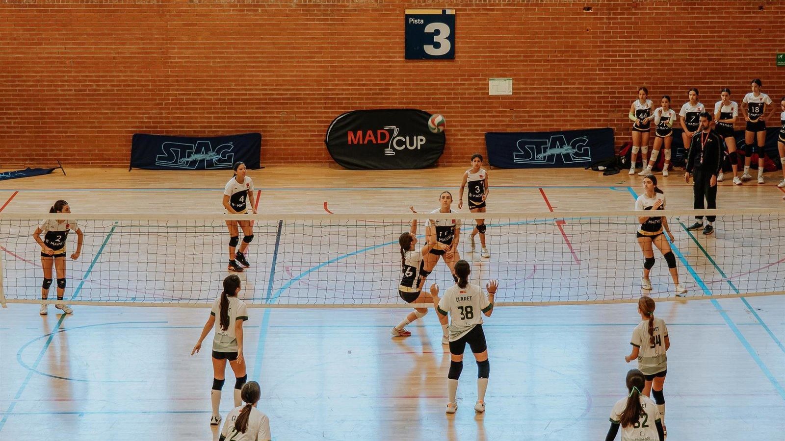 Las Rozas reúne a 100 equipos y más de 1.000 jugadores en la MADCUP Volley
