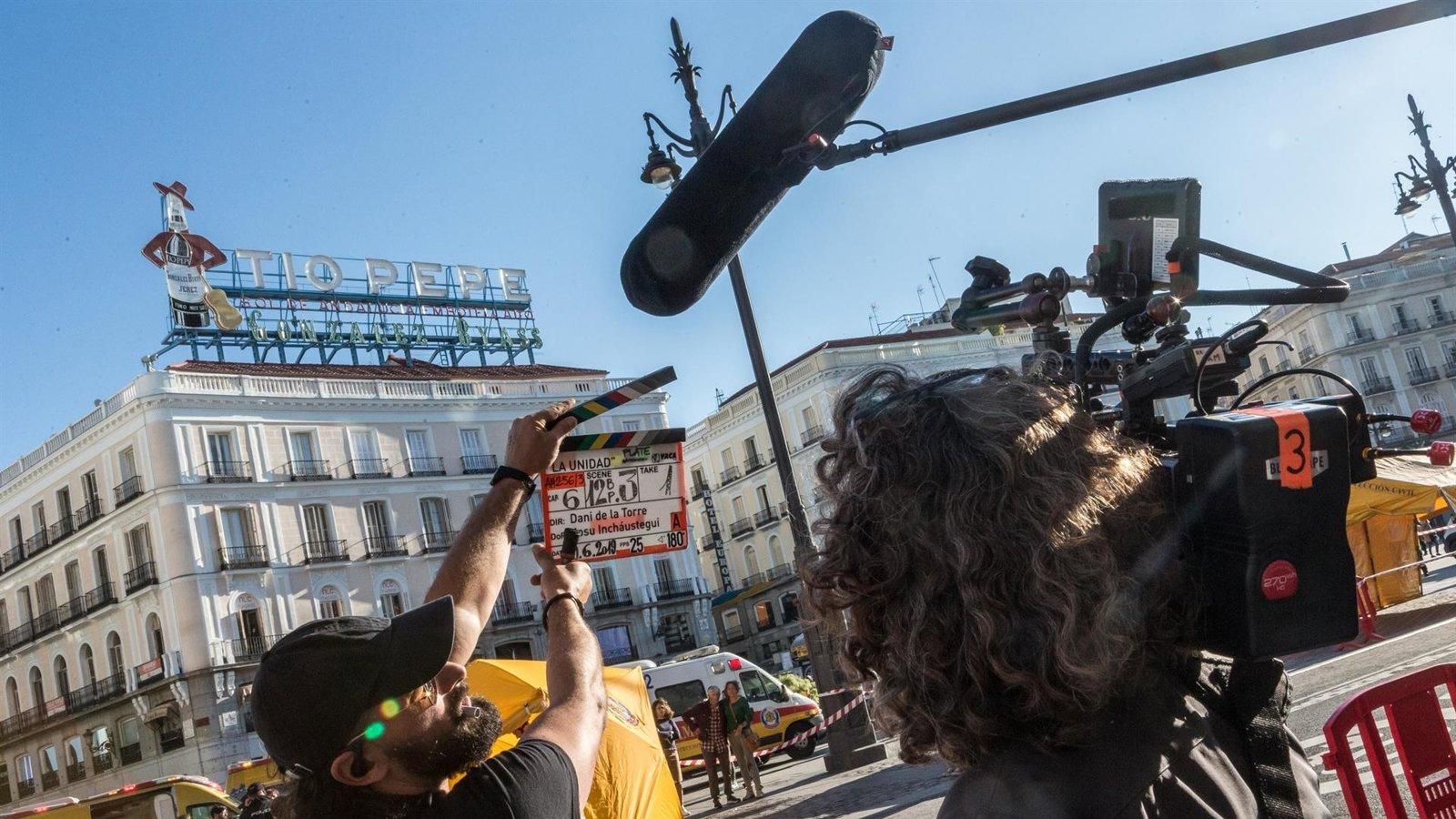 Los rodajes en Madrid superan los 1.500 millones de impacto y generan más de 10.000 empleos