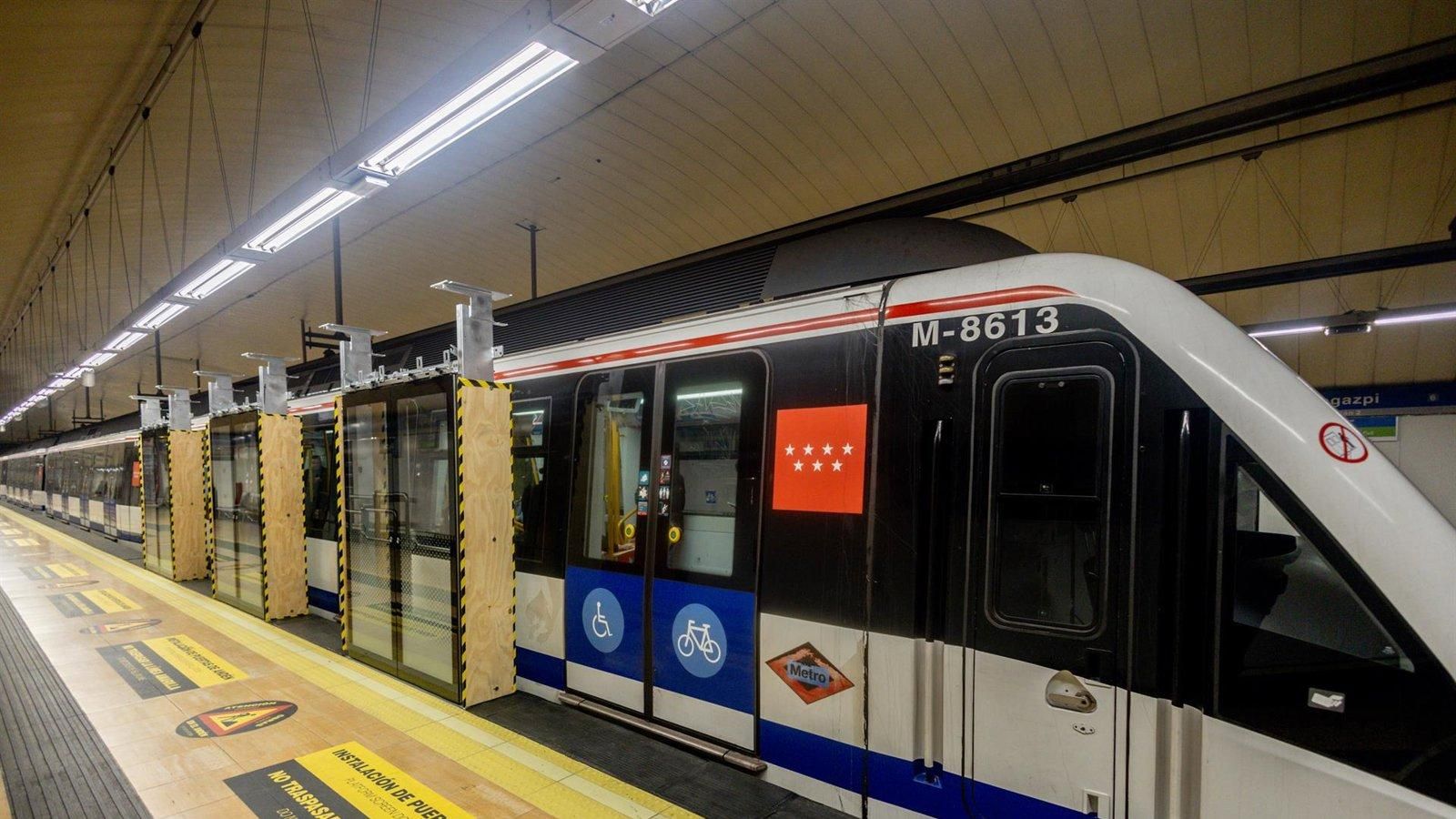Metro prolonga hasta final de año los trabajos nocturnos en la Línea 6 por la automatización