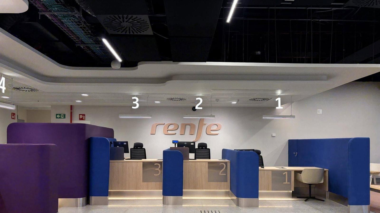 Renfe abre en Chamartín un nuevo espacio de atención al cliente 