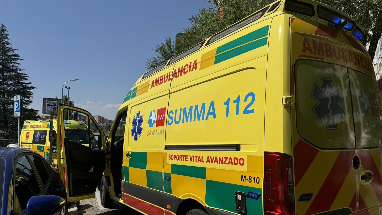 Una mujer de 77 años muere tras un accidente de coche en Arganda del Rey