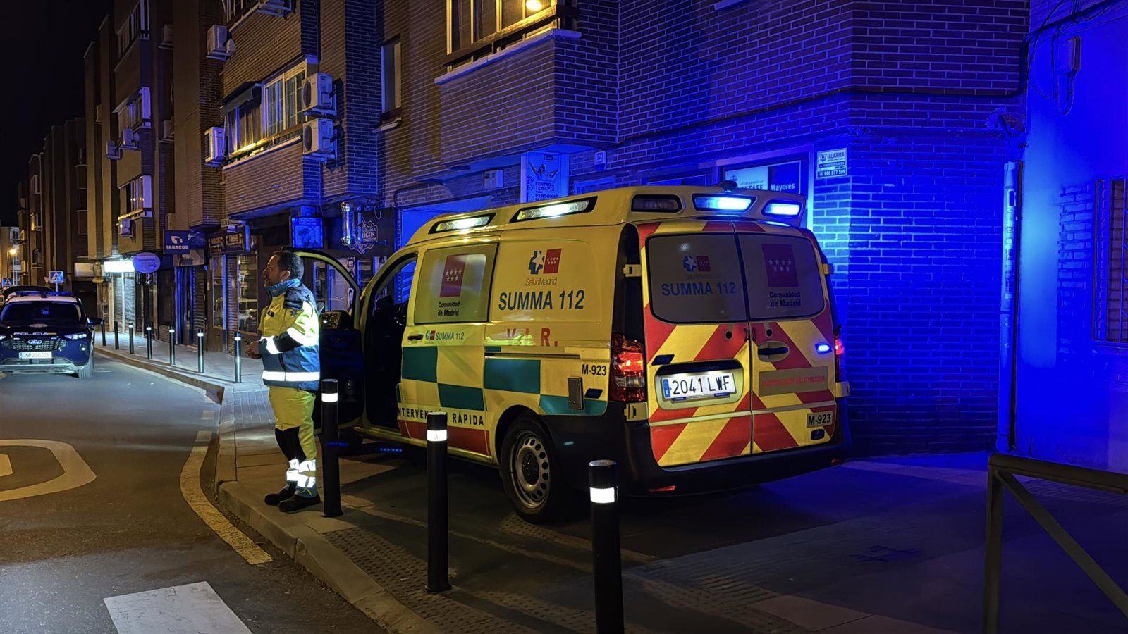 Herido grave el dueño de una tienda de Getafe tras un intento de atraco de madrugada