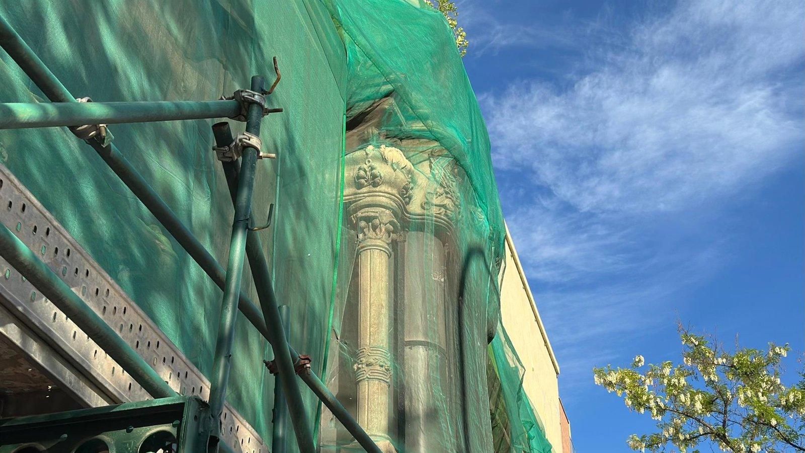 Un edificio modernista de Vallecas entra en la Lista Roja del patrimonio por su grave deterioro