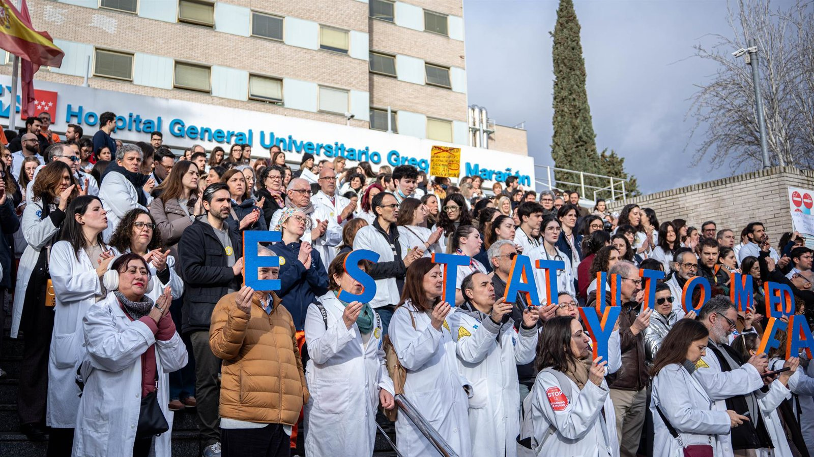 La huelga médica continúa en Madrid con nuevos paros