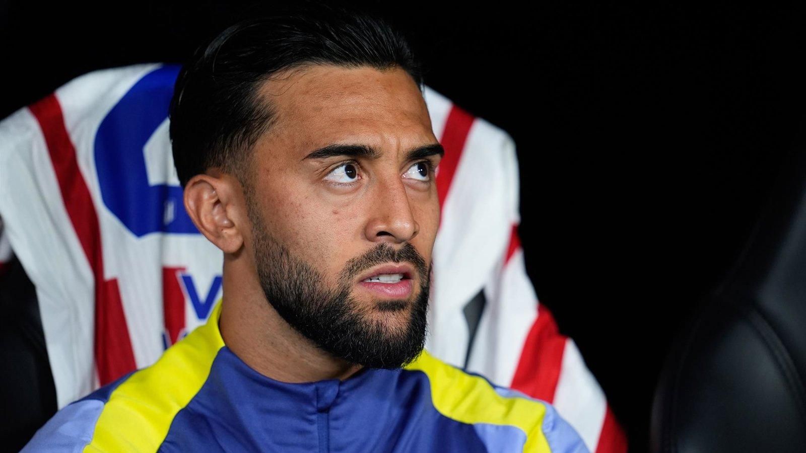 El Atlético pierde a Nico González para la semifinal ante el Arsenal