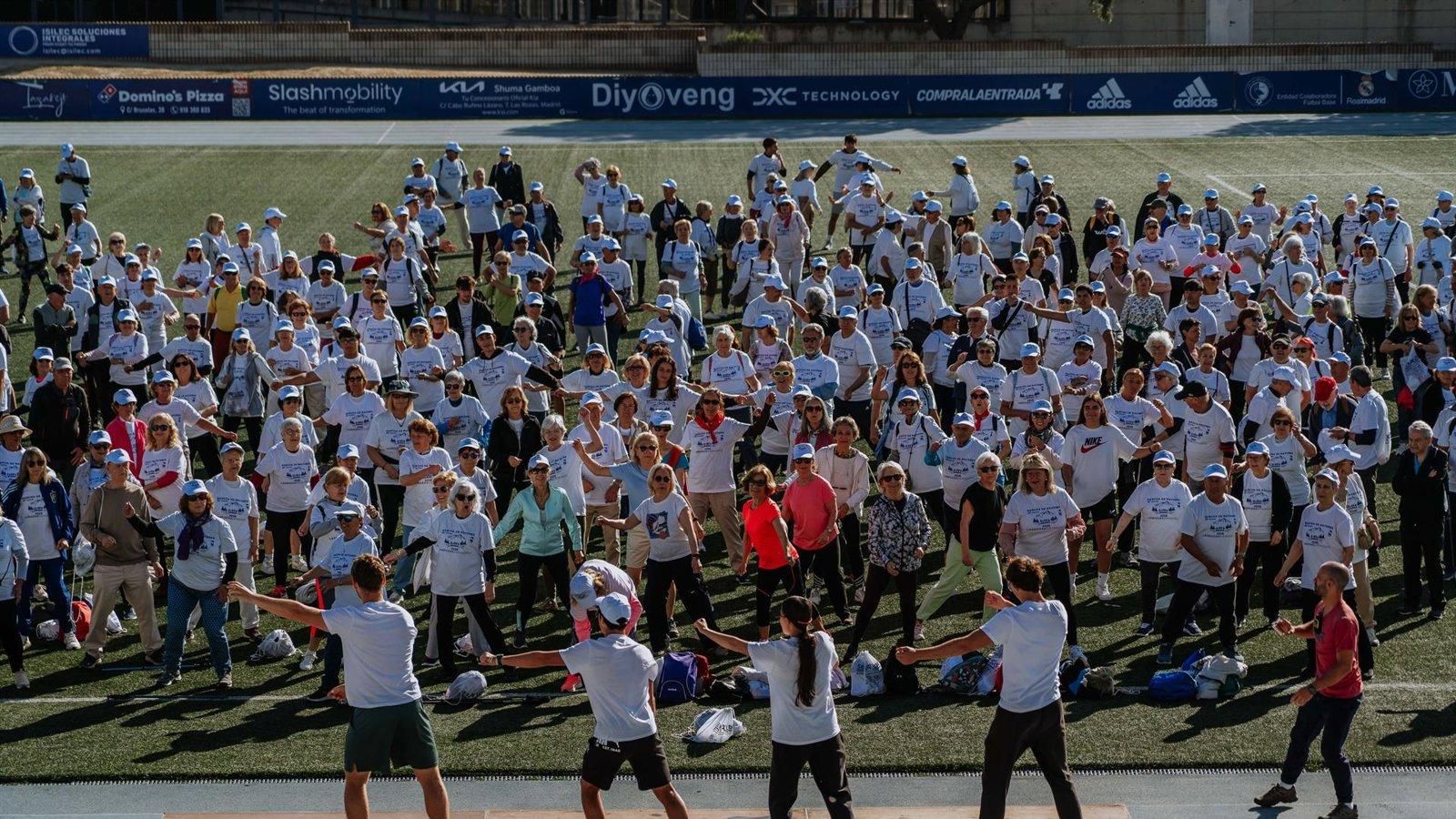 Las Rozas reúne a 440 mayores en la Marcha de San José de Las Matas