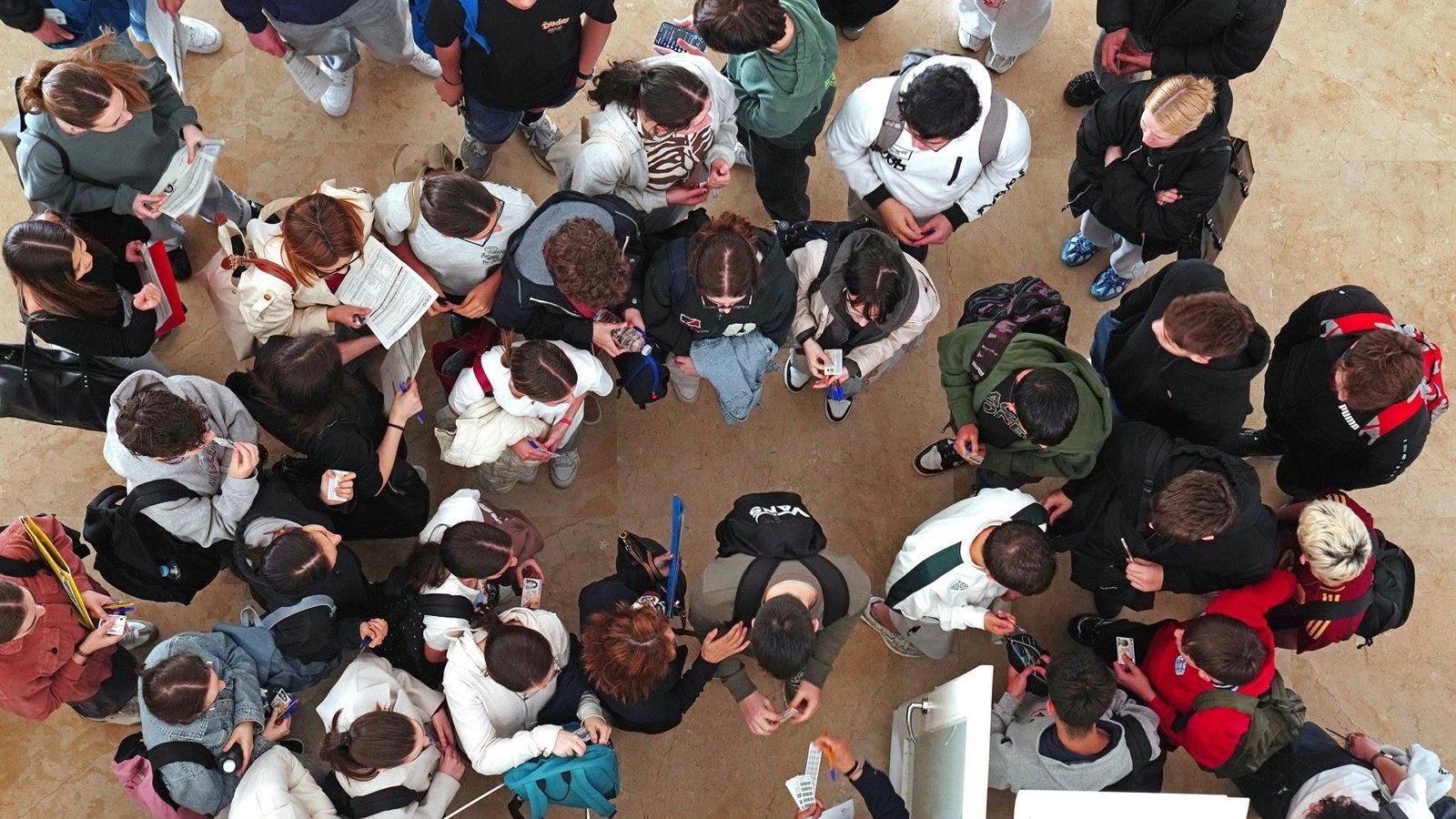 Madrid abre este lunes la PAU de 2026 con 300.000 alumnos convocados en España
