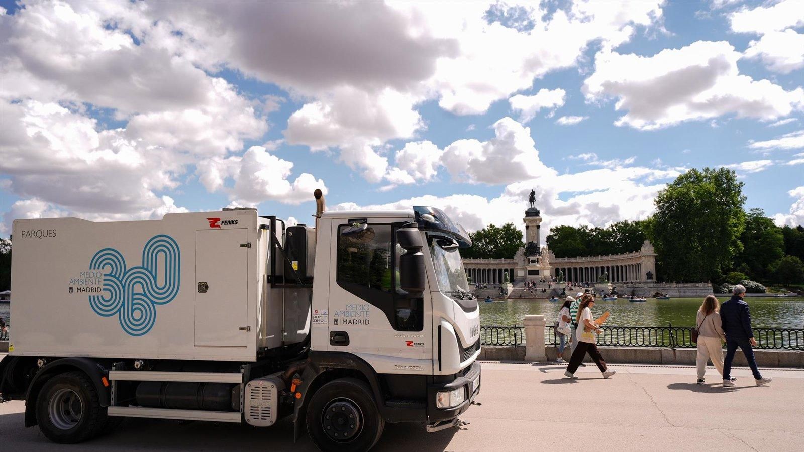 El Retiro será el primer parque histórico europeo con residuo cero en 2027
