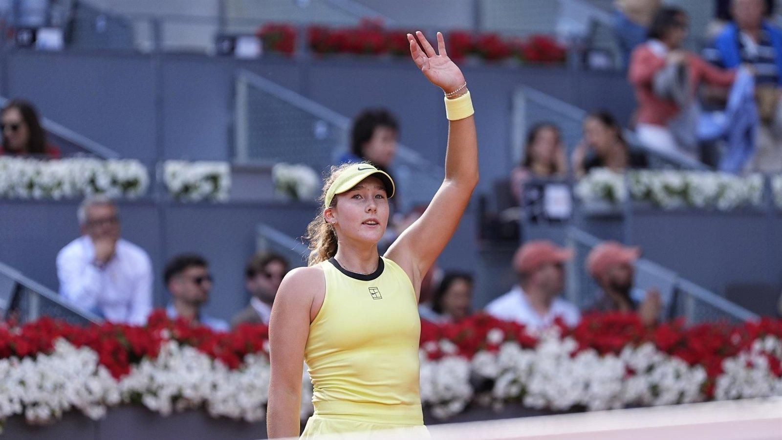 Andreeva y Kostyuk jugarán la final del Mutua Madrid Open