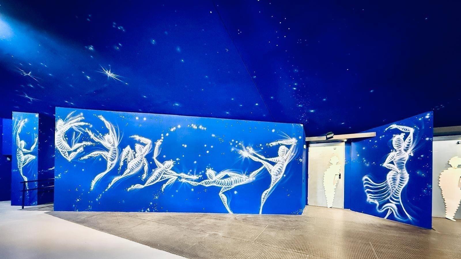 SUSO33 convierte el acceso a Centro Danza Matadero en un mural coreográfico