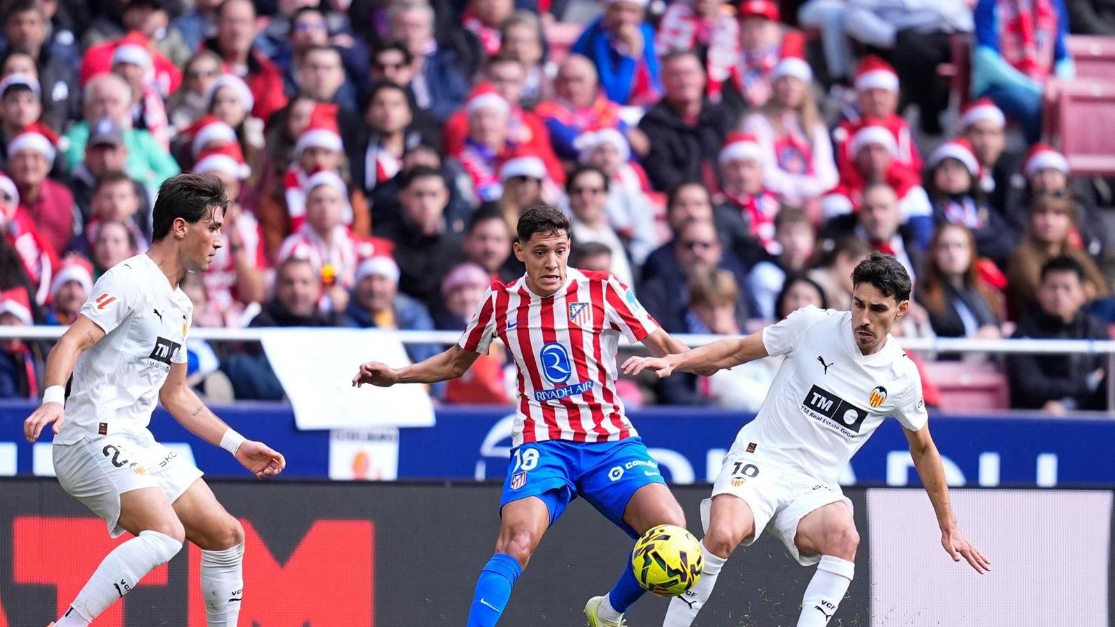 El Atlético visita Mestalla pensando en la Champions ante un Valencia que busca la permanencia