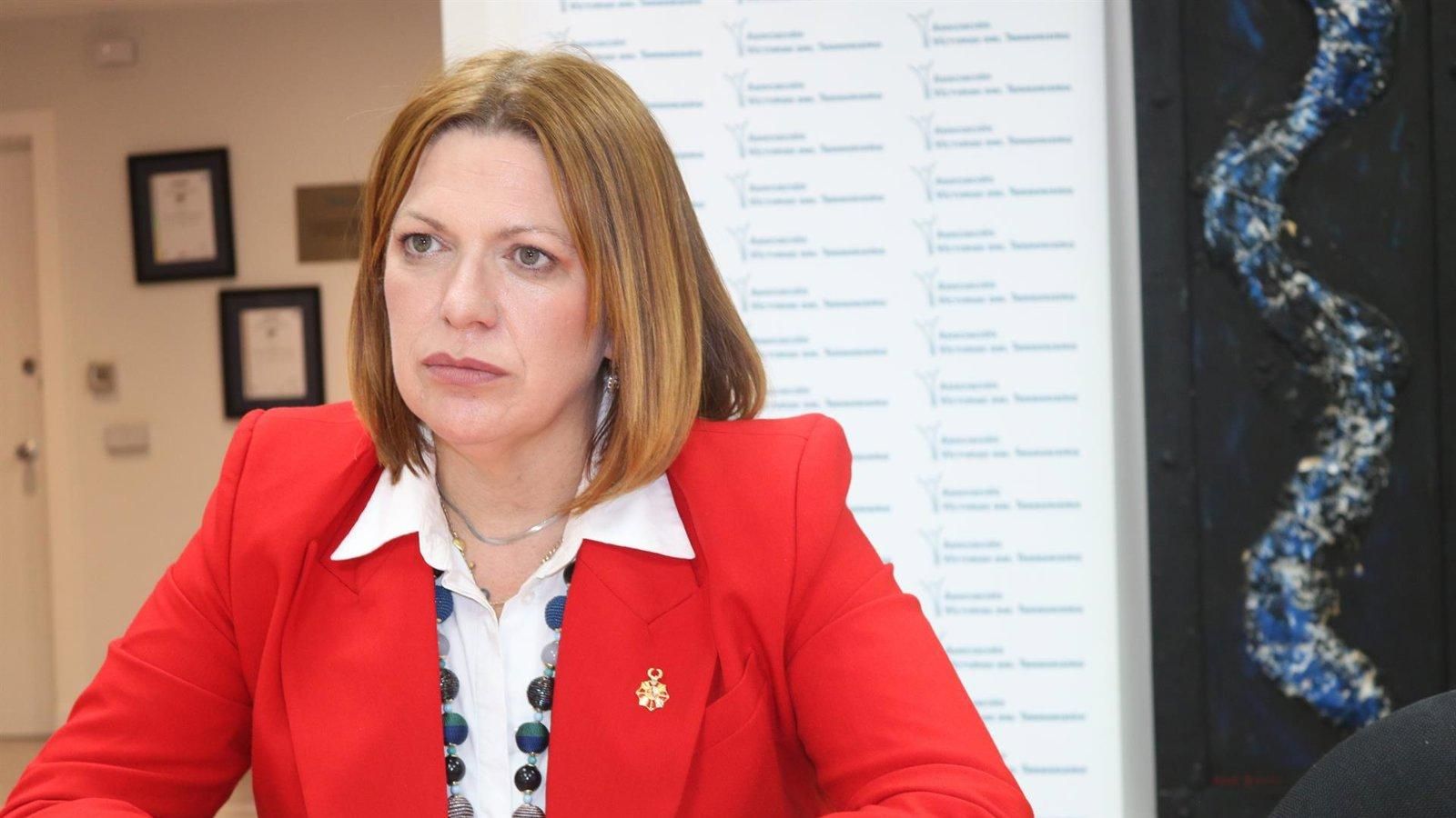 Lucía Ruiz, superviviente del atentado de ETA en Zaragoza, nueva presidenta de la AVT