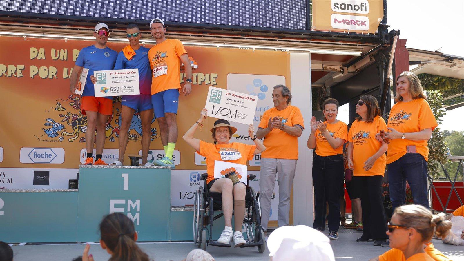 Madrid apoya la carrera solidaria por la esclerosis múltiple