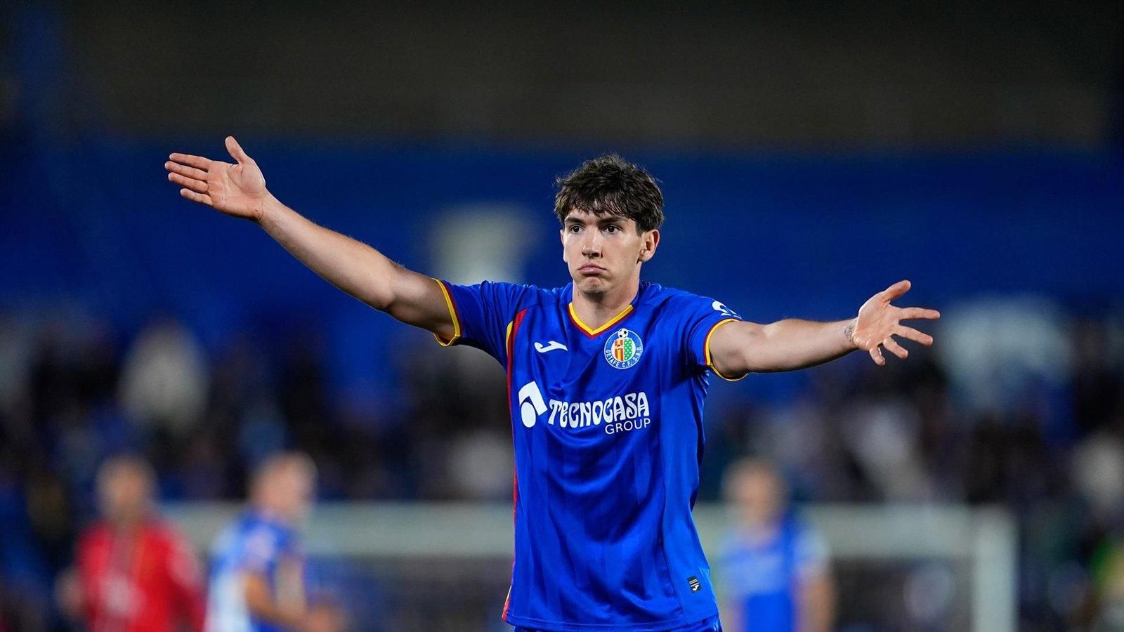 El Getafe ficha a Mario Martín hasta 2030