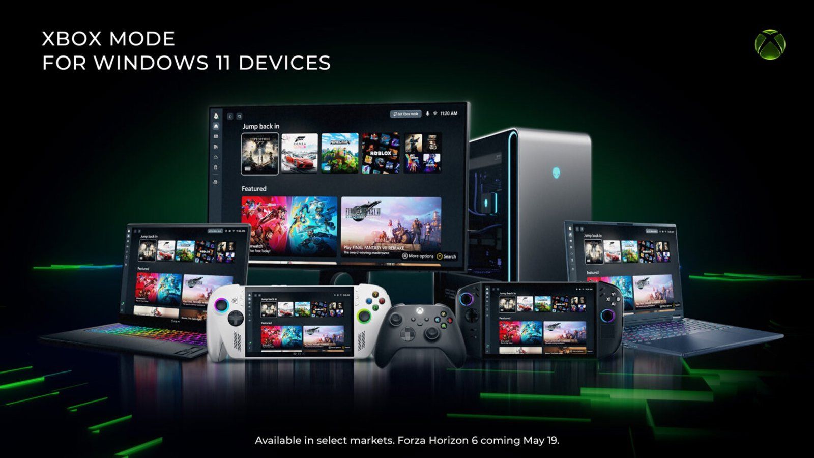 Xbox lanza el modo consola en PC con Windows 11