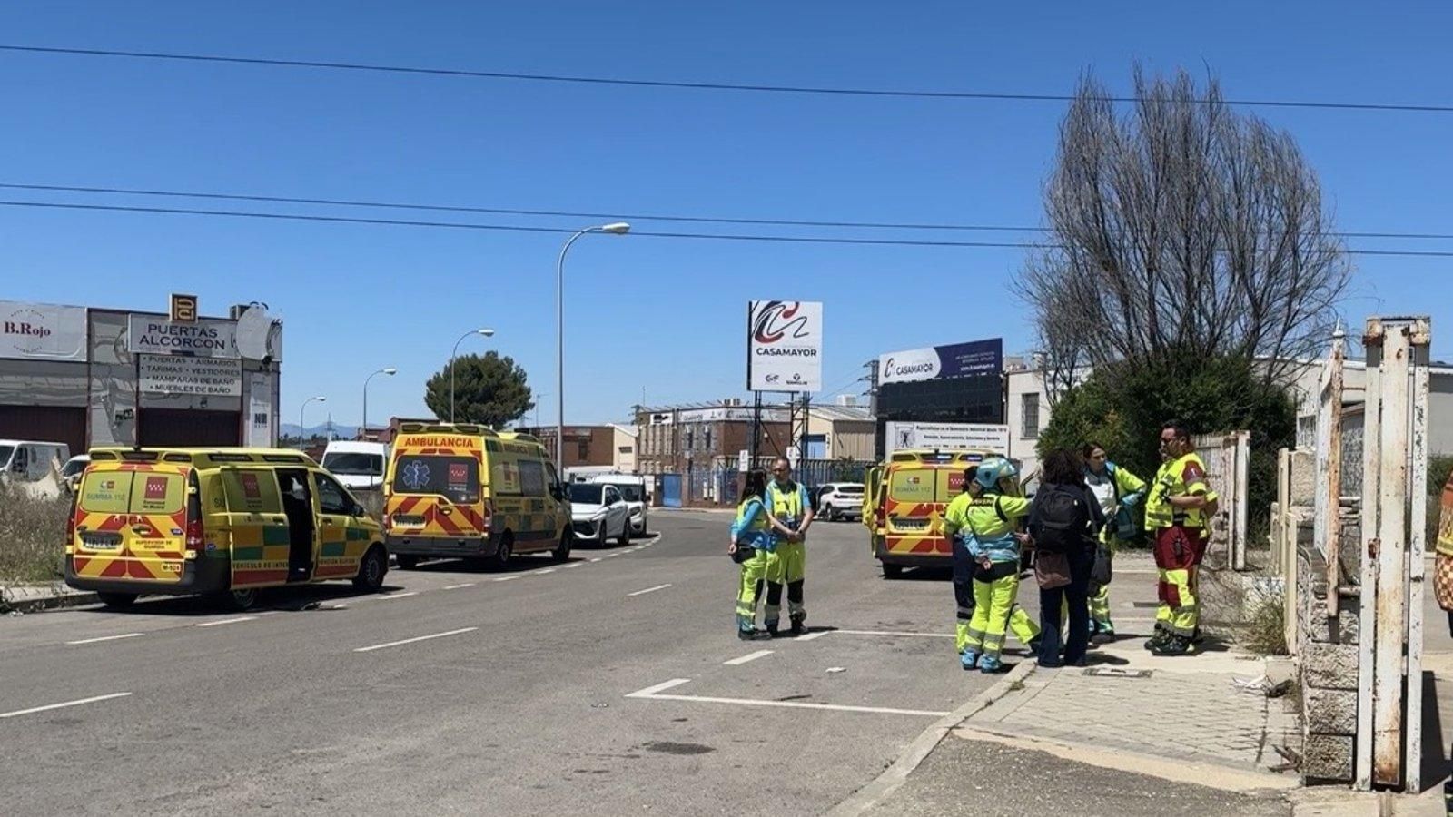 Muere en Leganés un obrero de 54 años tras caer 10 metros desde una cubierta