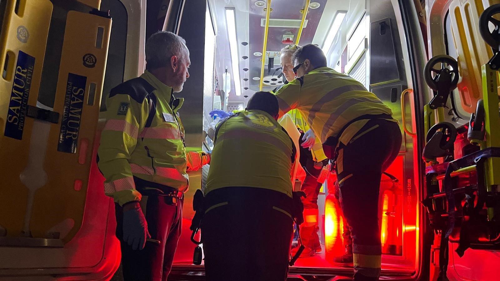 Joven de 18 años herido grave con arma blanca en Carabanchel