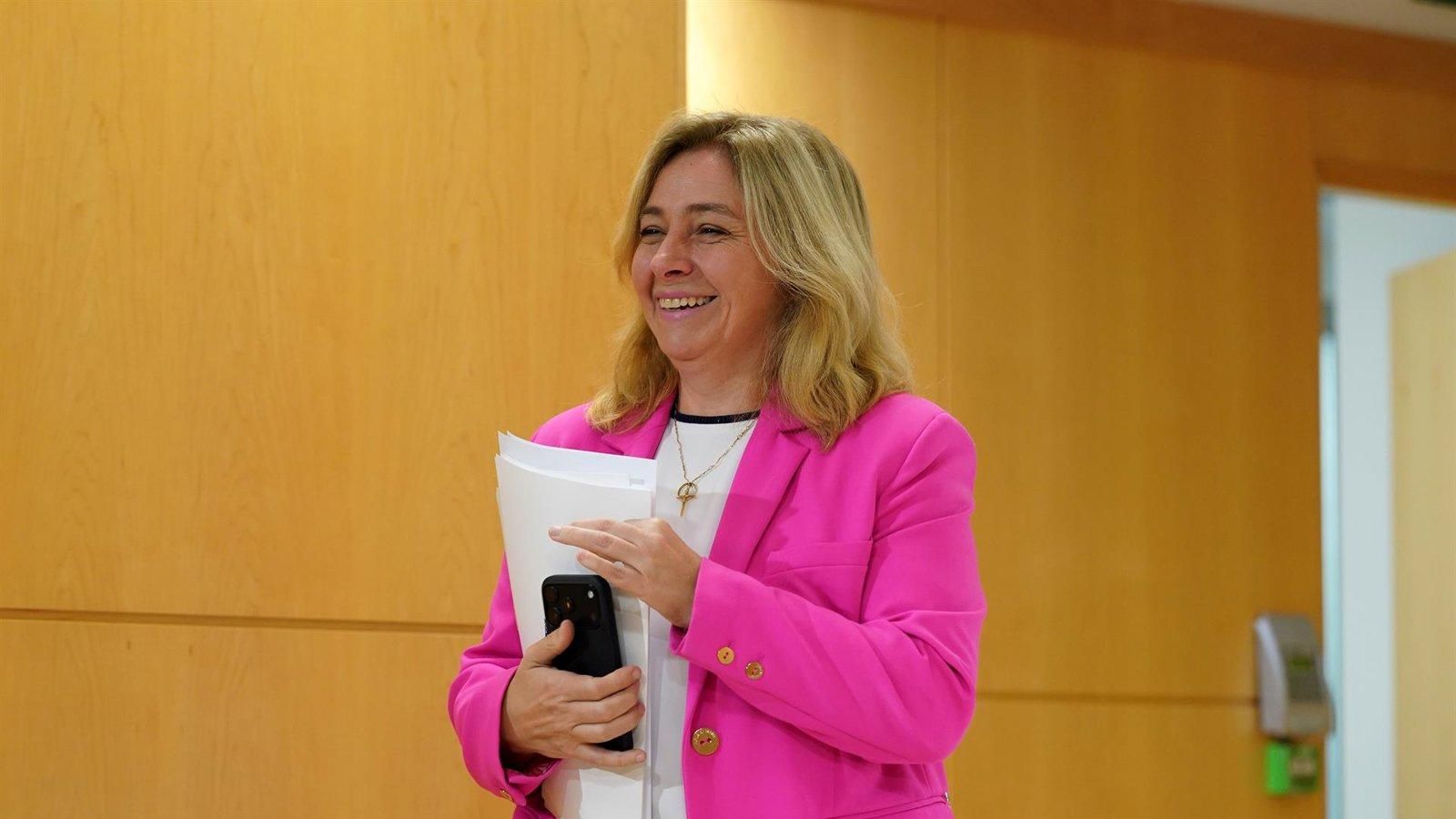 Inma Sanz presenta Madrid como la "esperanza" frente al sanchismo