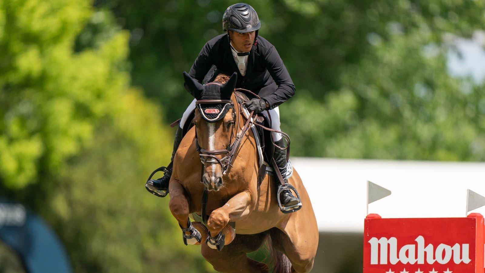 García Roque afronta en Madrid una cita especial del Global Champions Tour