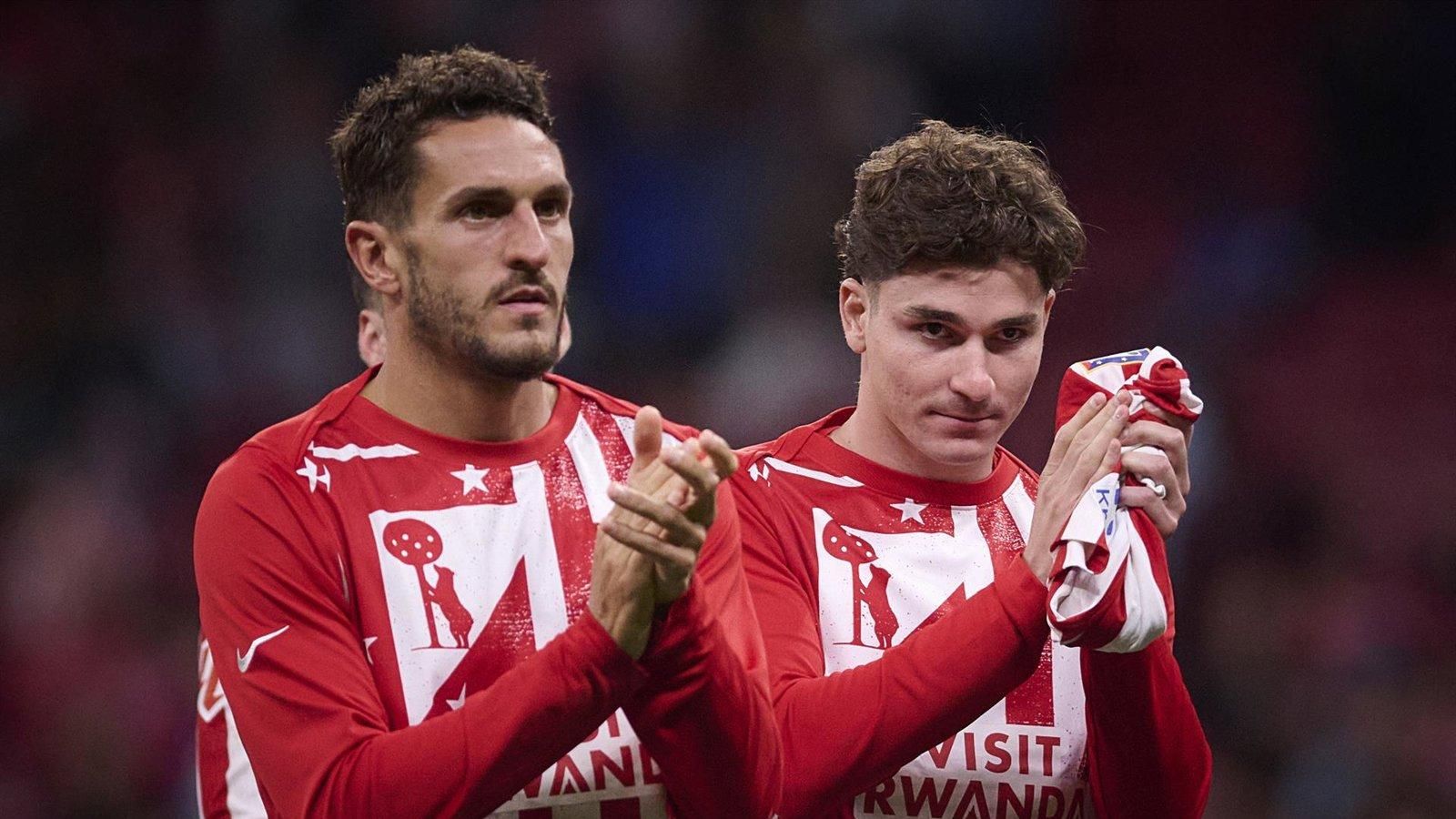 Koke defiende la continuidad de Julián Álvarez en el Atlético