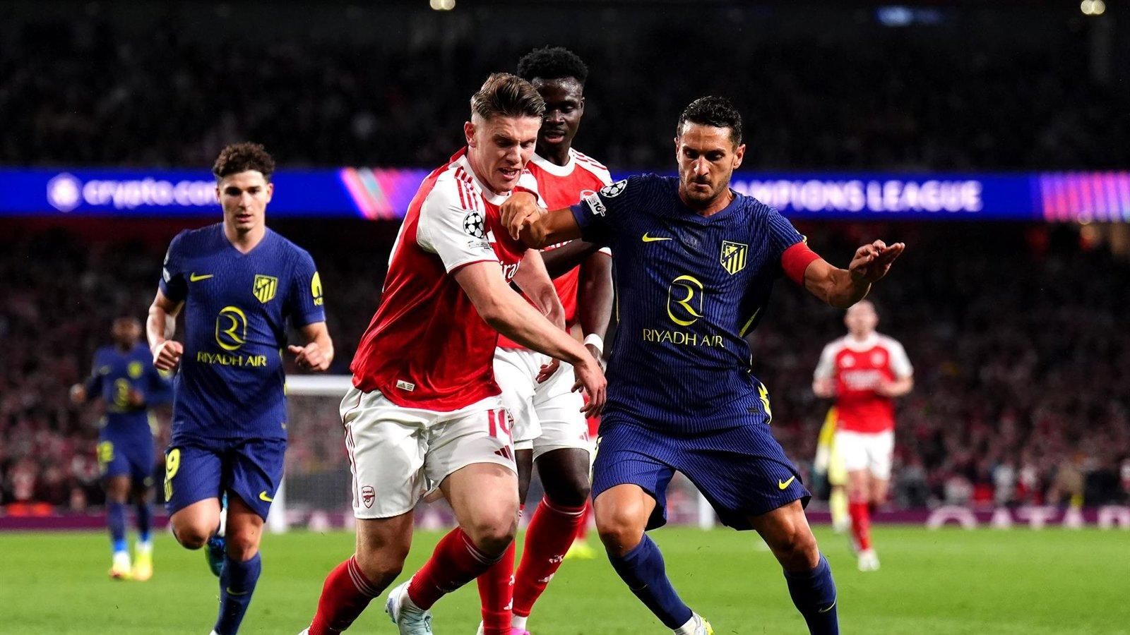 Koke destaca la contundencia del Arsenal tras la eliminación del Atlético
