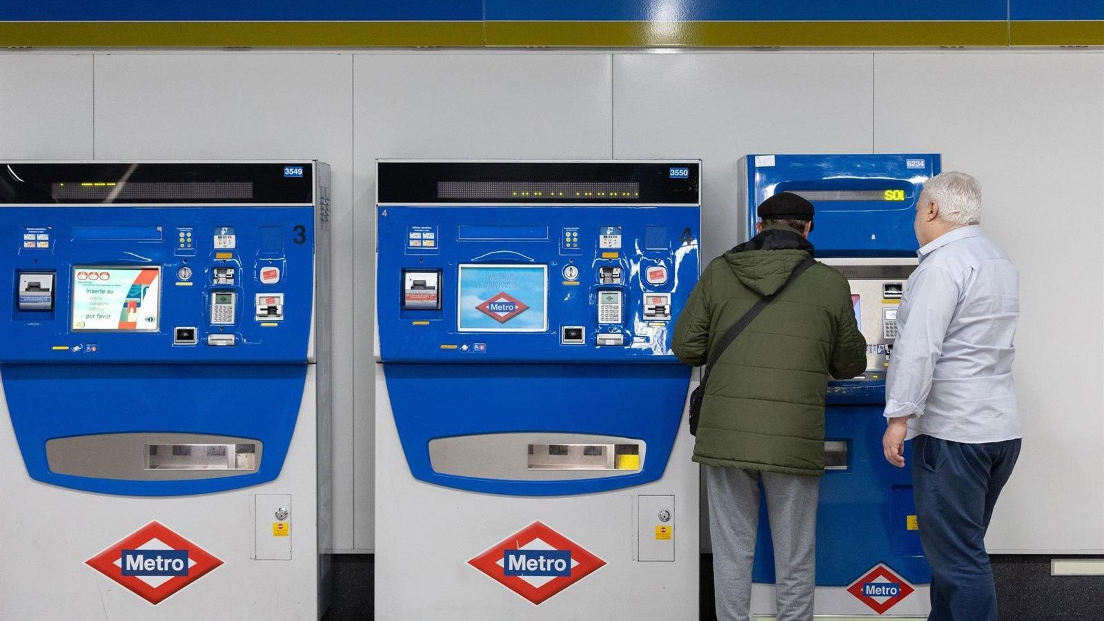 Metro destina 7,3 millones al mantenimiento de sus máquinas de billetes