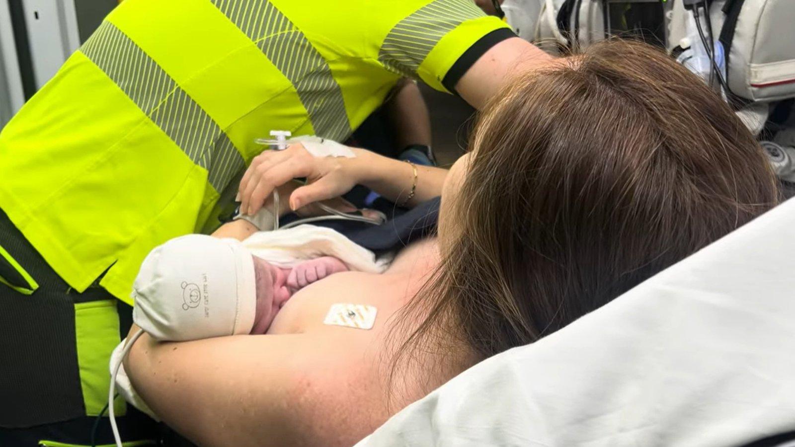 Mujer da a luz en el arcén de la A-4 en Madrid mientras iba al hospital