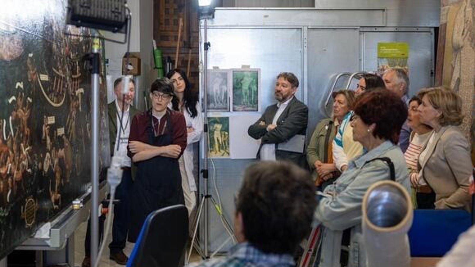 Patrimonio Nacional abre sus talleres al público hasta el 22 de mayo