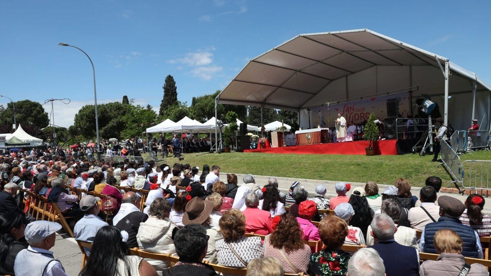 Madrid celebra San Isidro con la misa solemne y la gran procesión del patrón