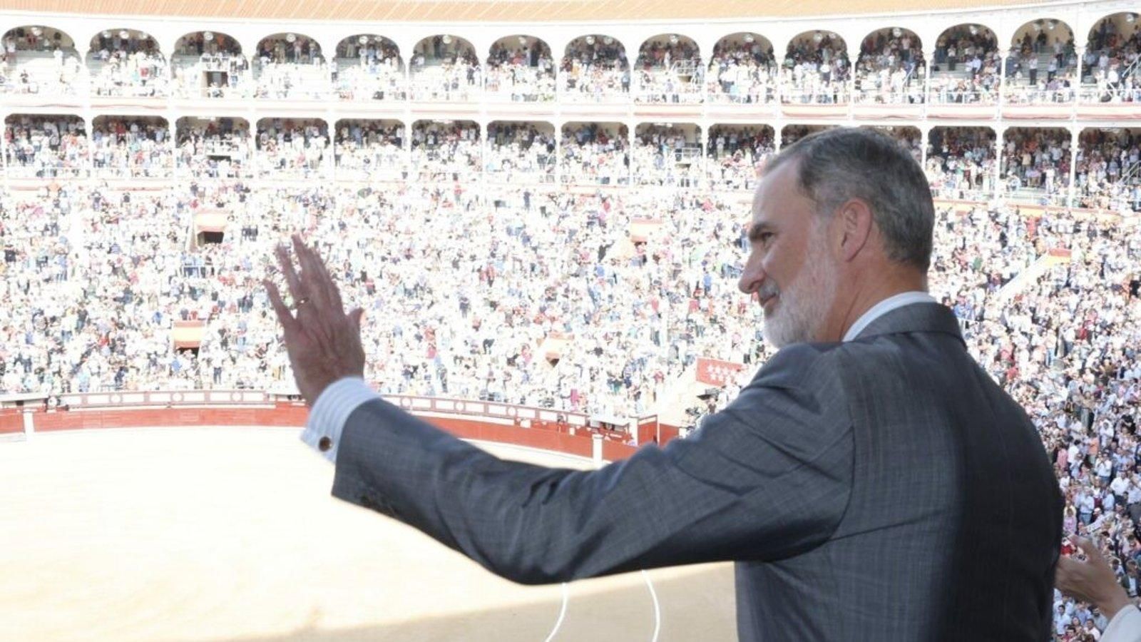 Felipe VI preside este jueves la Corrida de la Prensa en Madrid