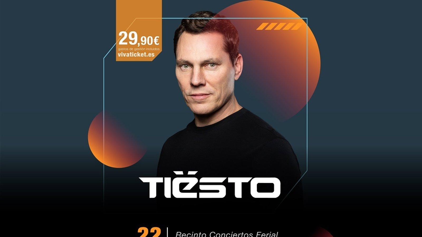 Tiësto actuará el 22 de junio en las Fiestas Populares de Torrejón