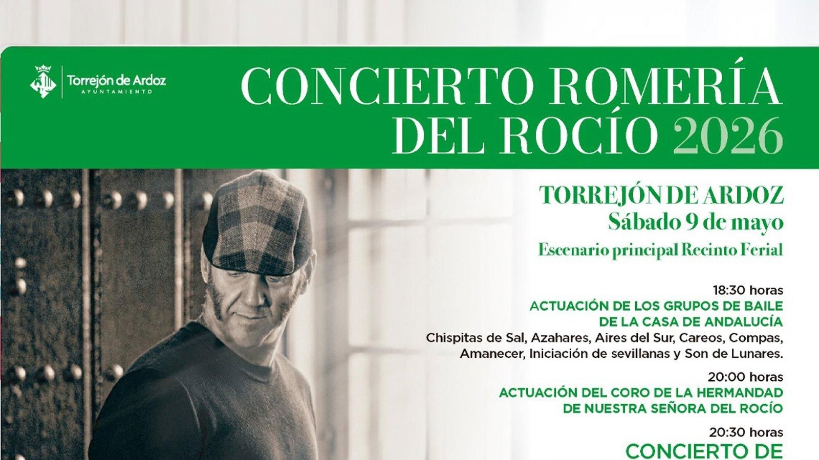 Paco Candela actuará gratis en la Romería del Rocío de Torrejón