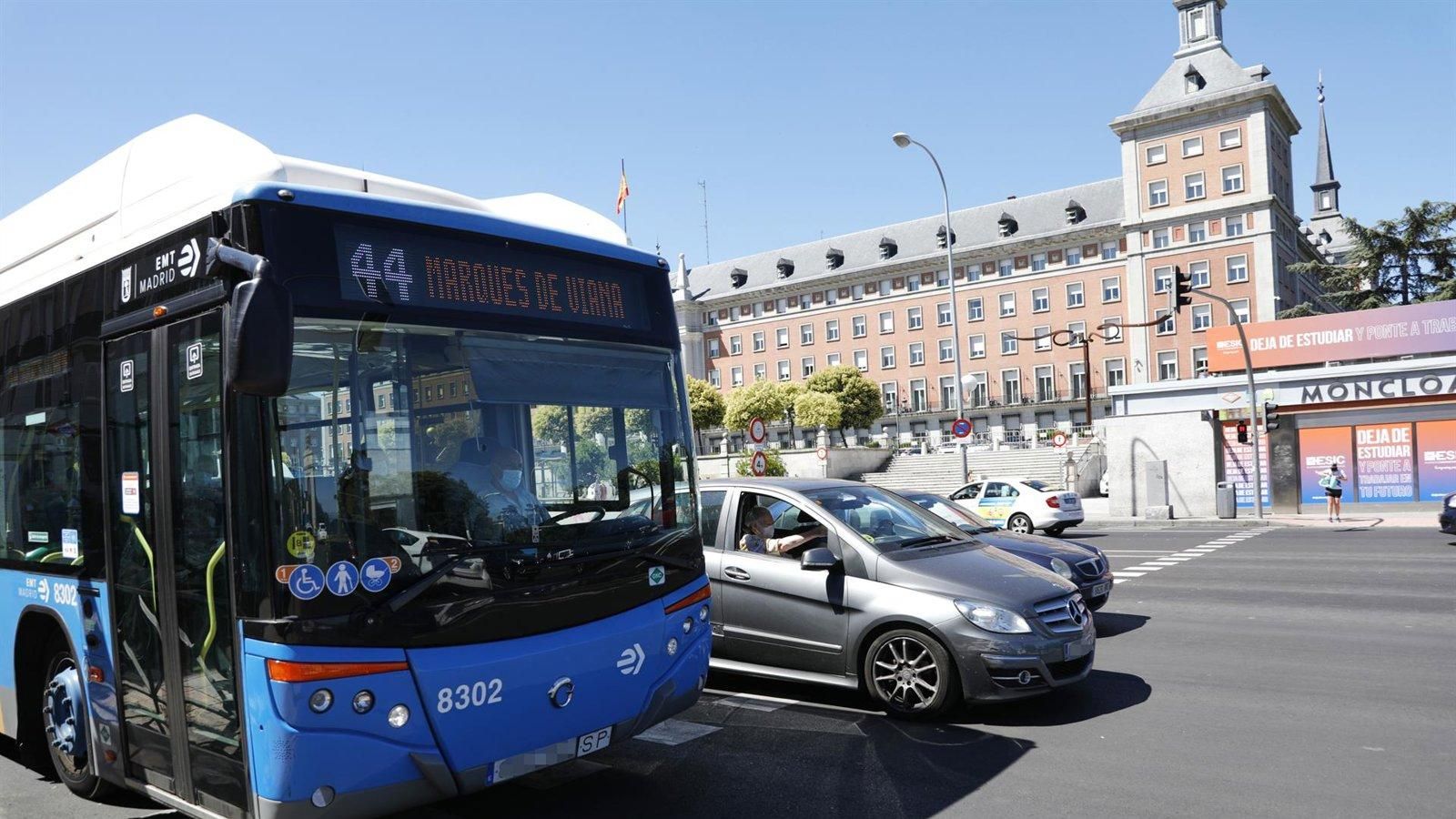 El transporte urbano crece en Madrid durante marzo